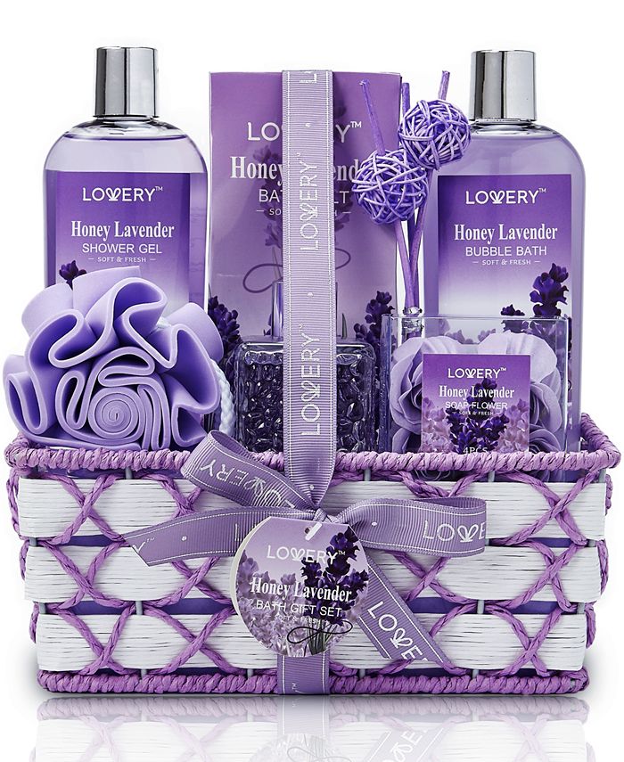 Lovery Honey Lavender Relax Body Care Gift Set, 13 Piece - Macy's