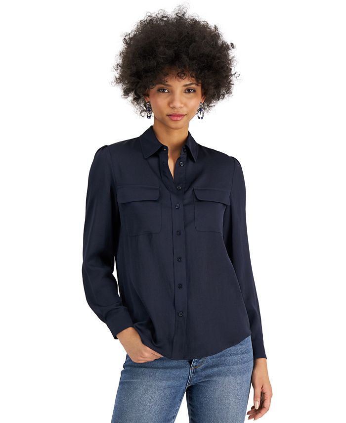 Macys womens sales shirts and blouses