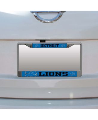 Stockdale Multi Detroit Lions Small Over Large Mega License Plate Frame ...