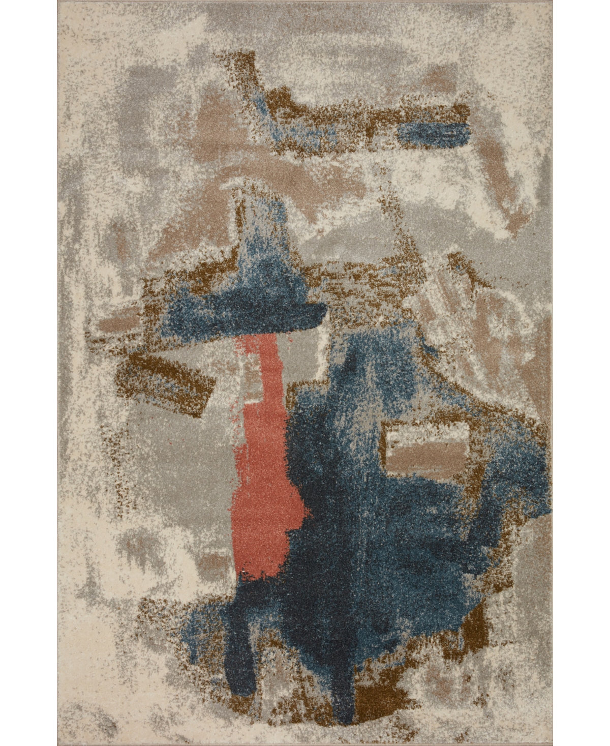 Loloi Ii Spirit Sprtspi-05 7'10" X 10' Area Rug In Taupe,blue