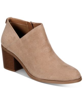 macys womens wedge booties