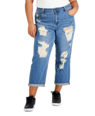 Gogo Jeans Trendy Plus Size High-rise 