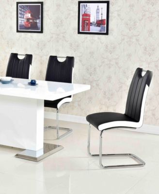 Bono Upholstered Modern Side Chairs, Set of 2