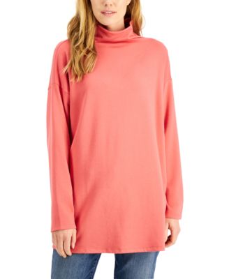 Eileen Fisher - Long-Sleeve Funnel-Neck Tunic