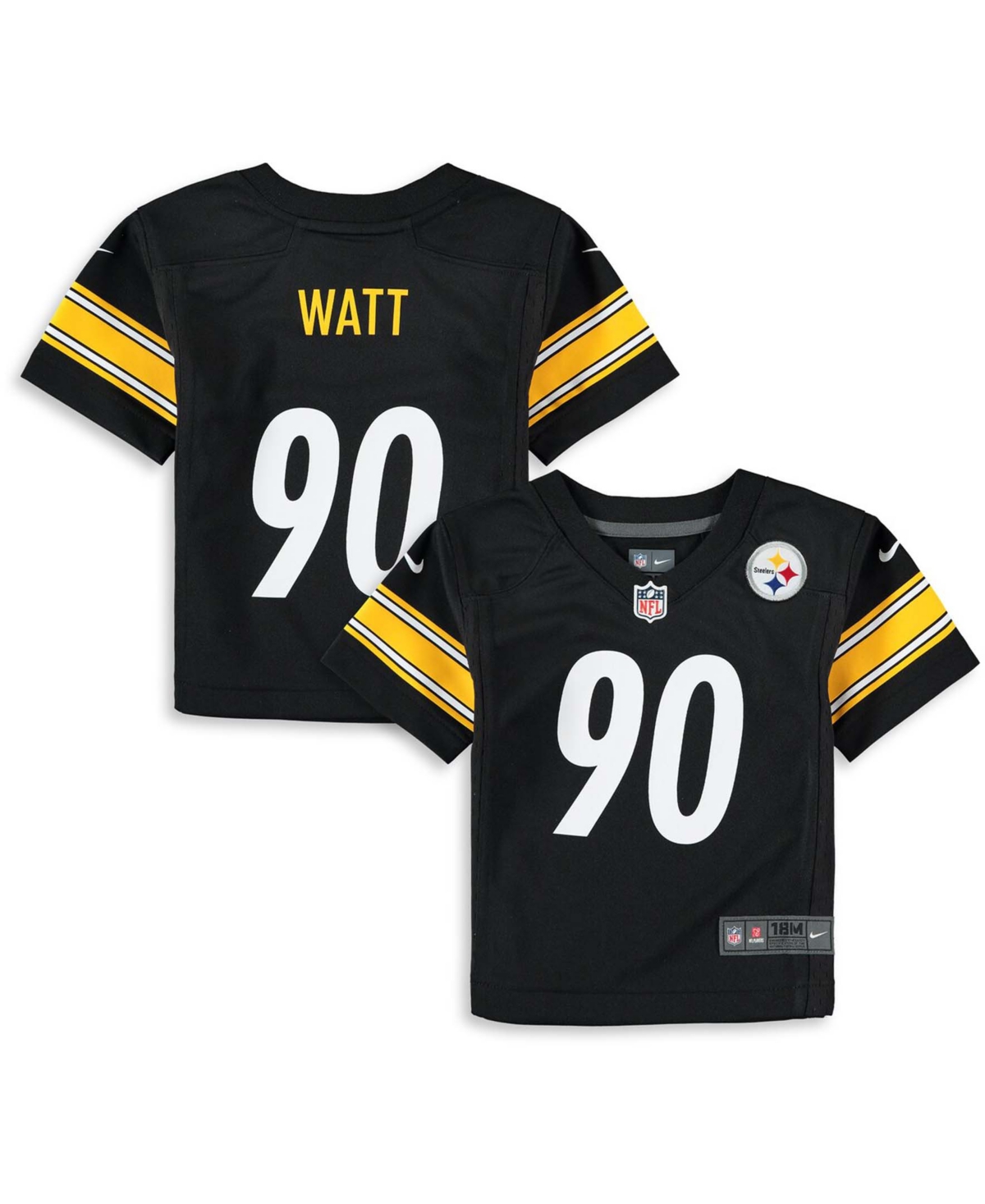 Nike Infant Pittsburgh Steelers Player Game Jersey - T.j. Watt