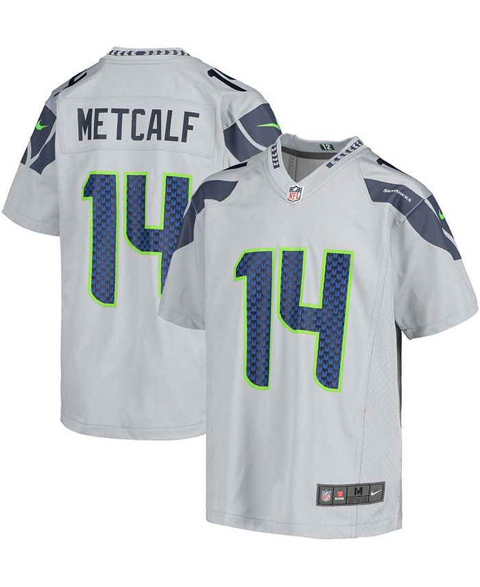 Nike Men's Seattle Seahawks Game Jersey - Dk Metcalf - White