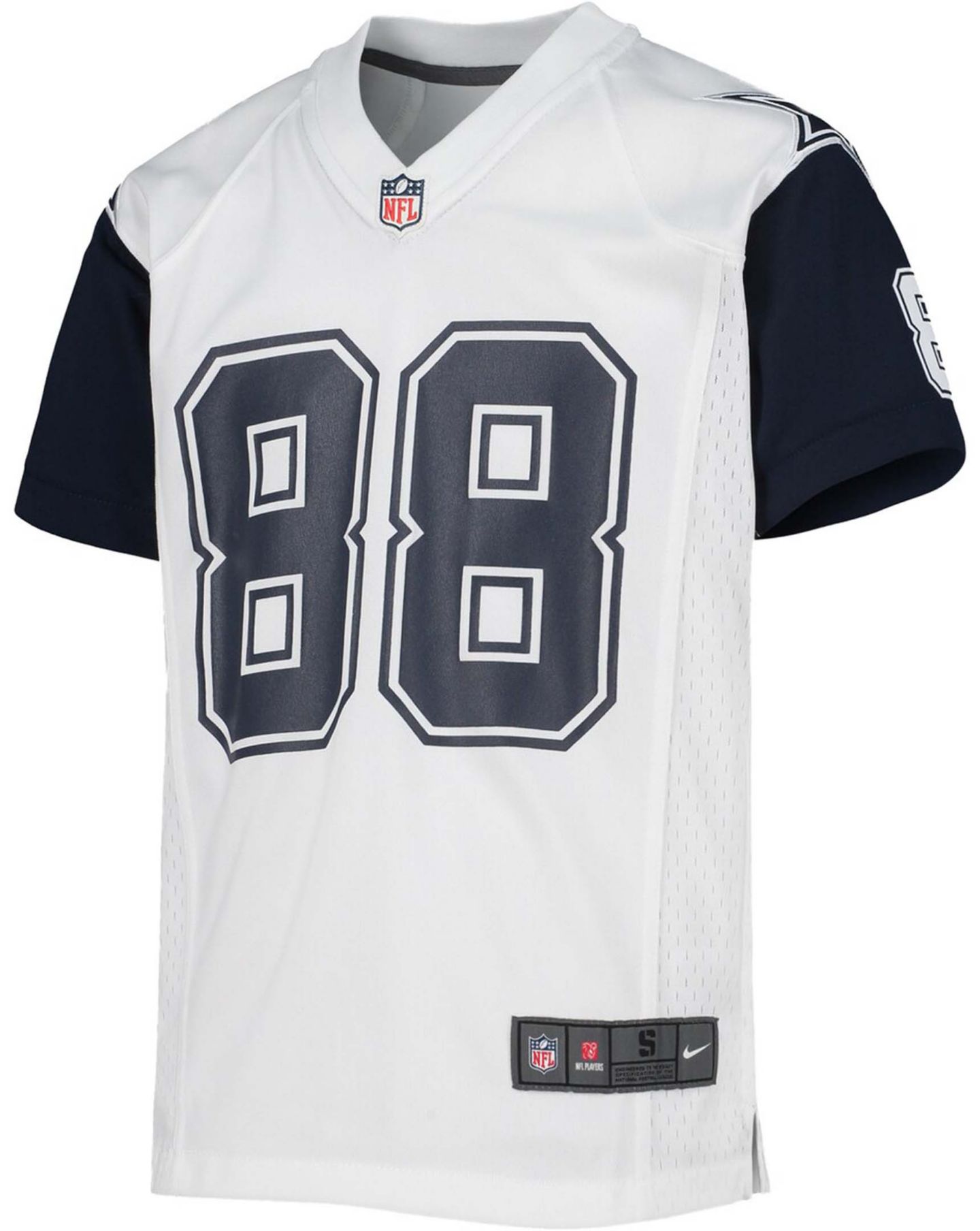 Детская игровая джерси Nike CeeDee Lamb Dallas Cowboys Alternate, цвет: Белый — фото 2
