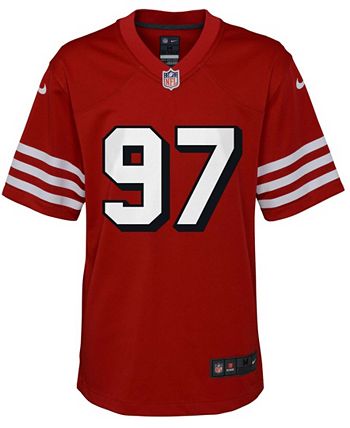 Youth Nike Nick Bosa Scarlet San Francisco 49ers Game Jersey