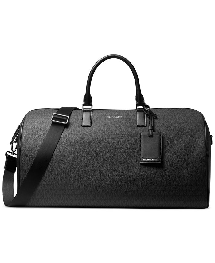 Michael Kors Men's Signature Commuter Duffle Bag & Reviews - All  Accessories - Men - Macy's