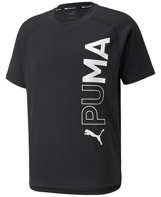Puma Men's Vertical Logo Training T-Shirt - Macy's