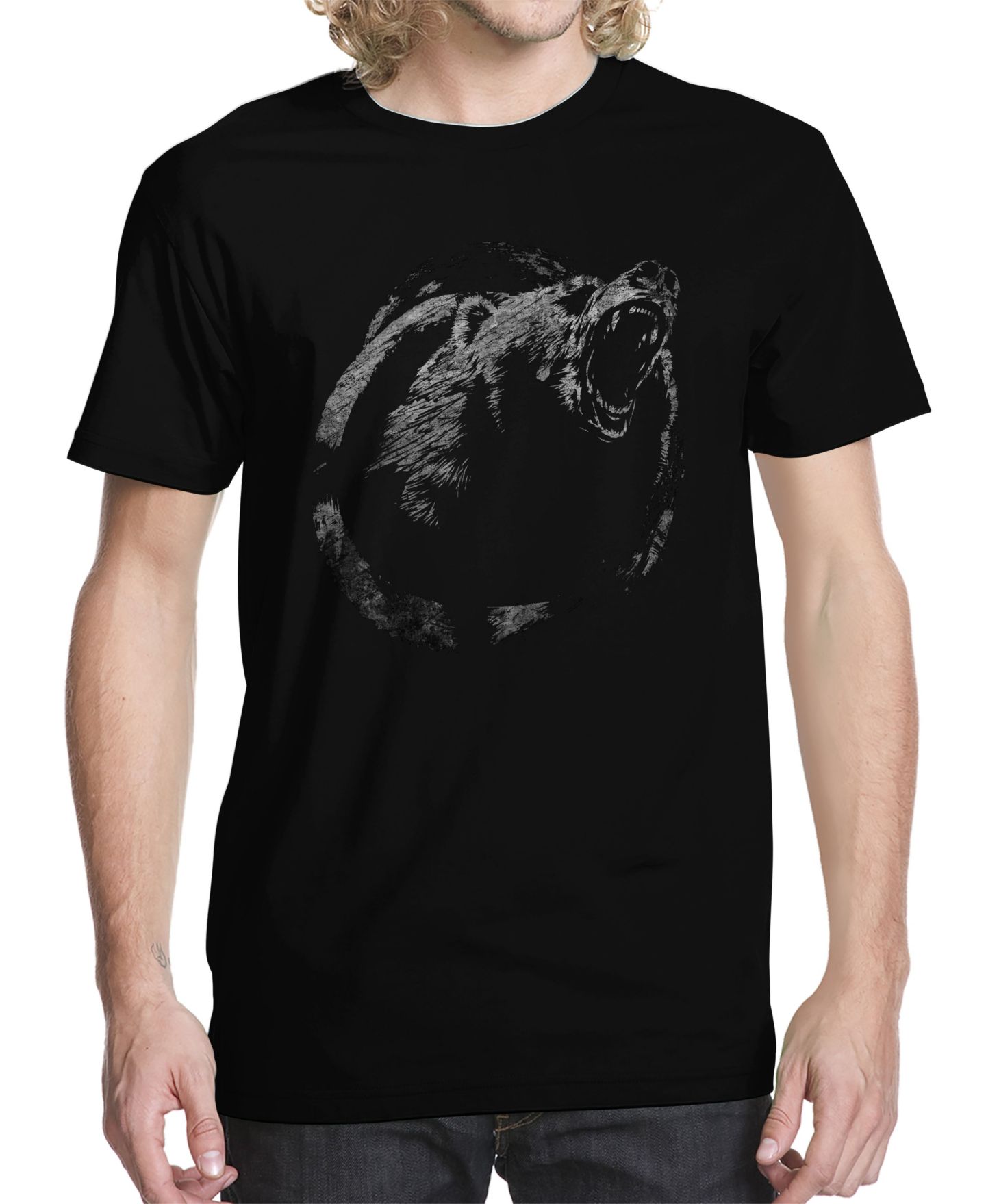 Мужская футболка Buzz Shirts Bear Graphic — фото 1