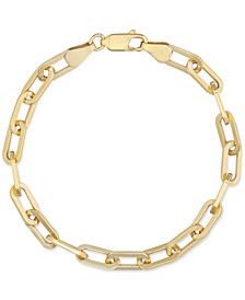 14K Gold Plated Camila Paperclip Bracelet