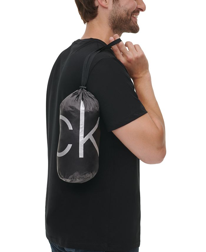 Calvin Klein Men's Hooded Packable Down Jacket, Created for Macy's