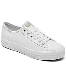 Women's Triple Kick Amp Leather Casual Sneakers from Finish Line