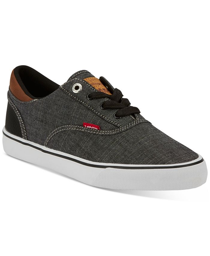 Levi's Men's Ethan Classic Chambray Sneakers Macy's