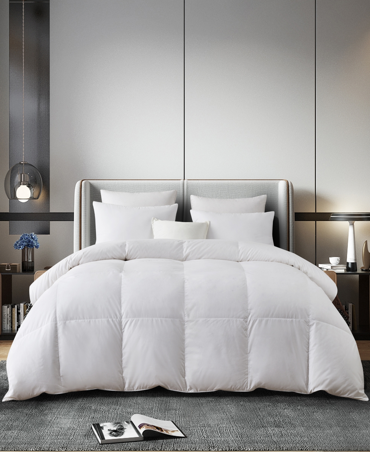 Serta European White Down & Feather All Season Comforter