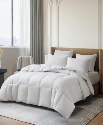 White Goose Down Fiber All Season Comforter, Twin