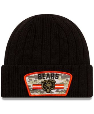 chicago bears salute to service knit hat