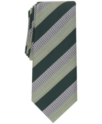 Alfani - Men's Slim Diagonal Stripe Tie