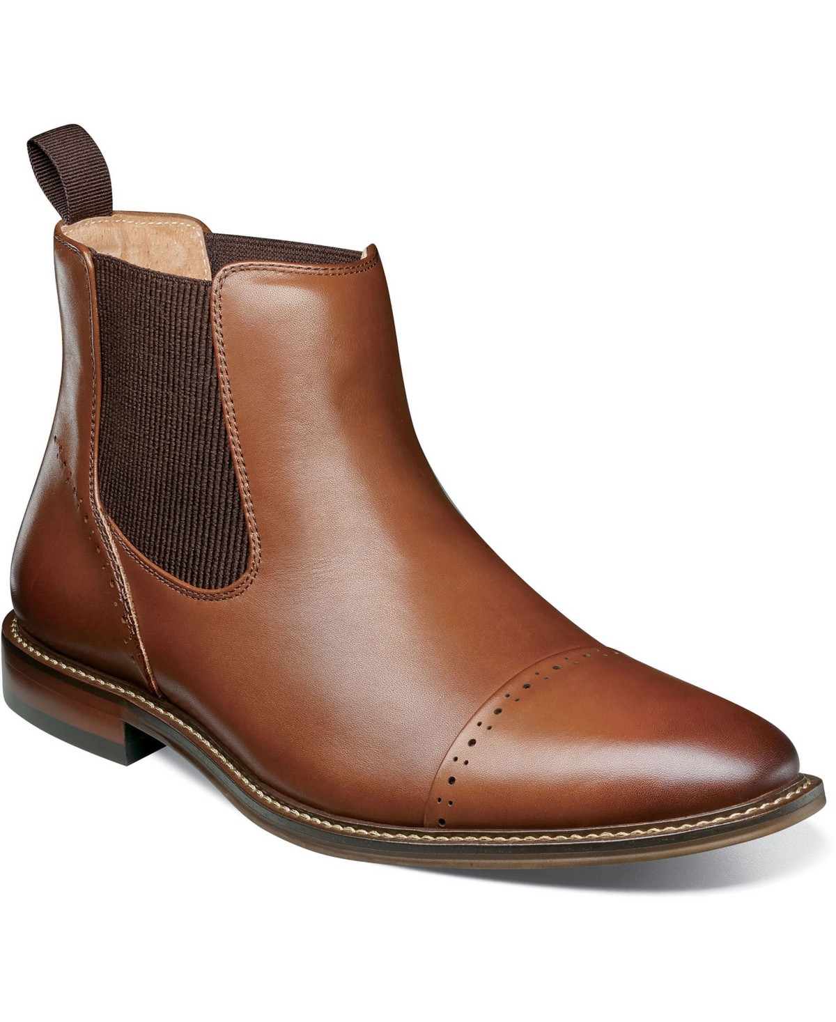 Мужские ботинки Stacy Adams Men's Maury Cap Toe Chelsea Boots — фото 2