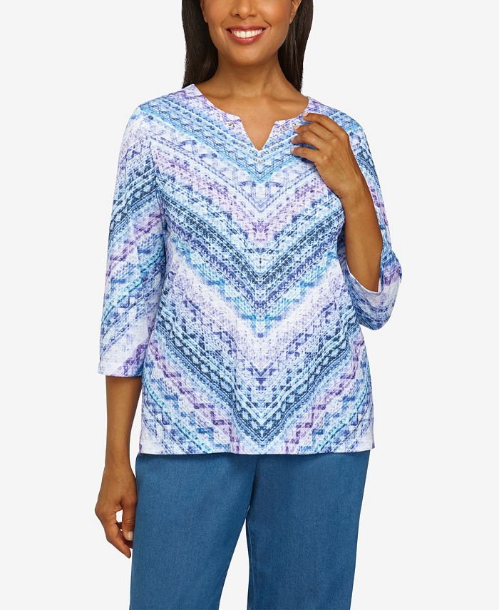 Alfred dunner hotsell petite tops macys