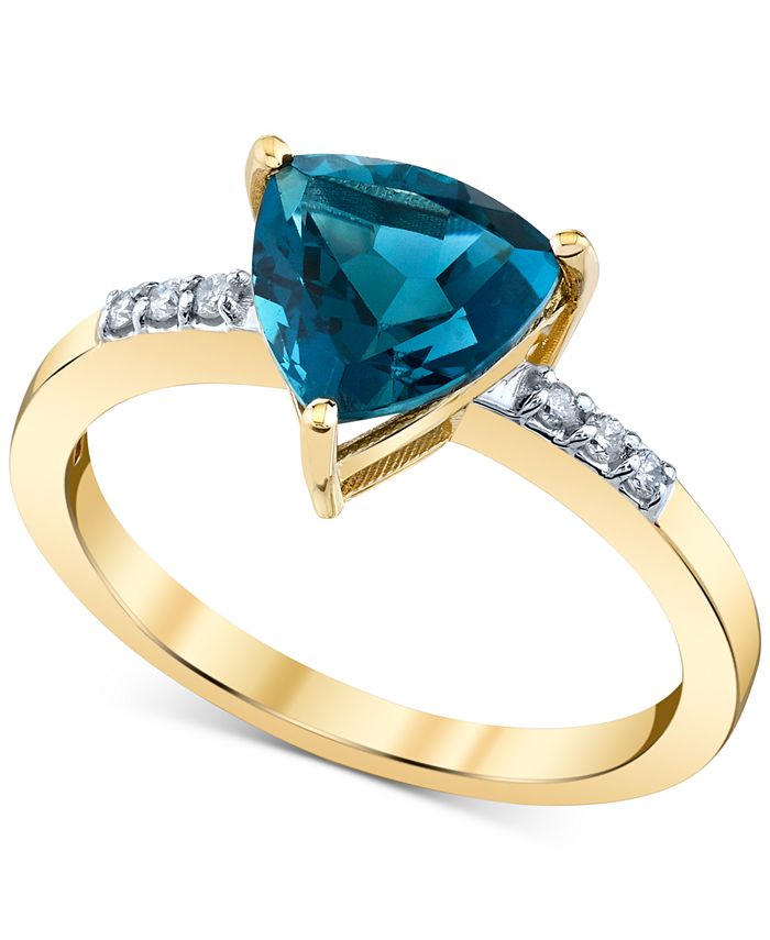 Macy's topaz ring hotsell