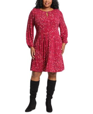 macy's last act plus size dresses