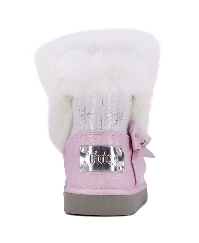 Juicy Couture Toddler Girls Southgate Faux Fur Cozy Boot Macy's