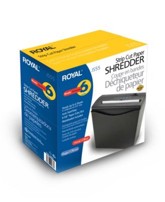 6 Sheet Strip Cut Plastic Basket Shredder