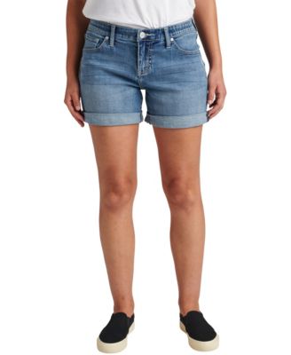 Fold Over Shorts Womens