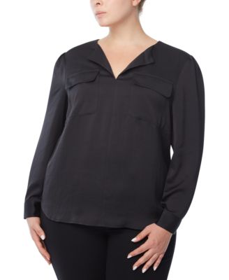jones new york plus tops