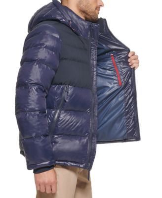 shiny bubble jacket mens