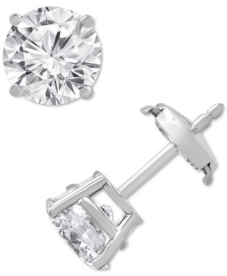 Certified Lab Grown Diamond Stud Earrings (3 ct. t.w.) in 14k Gold