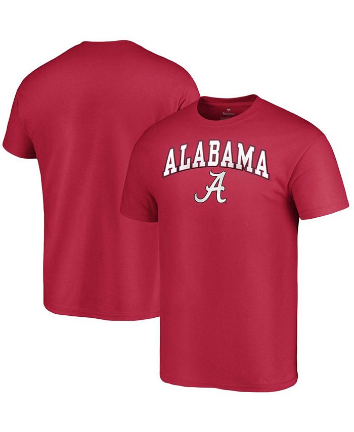 Fanatics Men's Crimson Alabama Crimson Tide Campus T-shirt - Macy's
