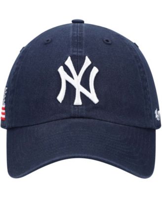 Men's Navy New York Yankees Heritage Clean Up Adjustable Hat