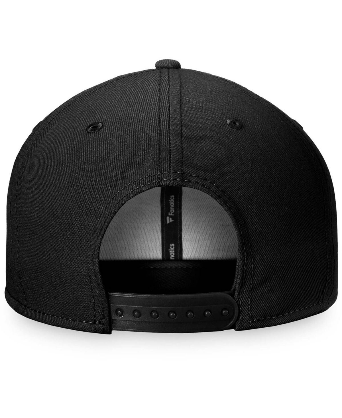 Fanatics Men's Black San Jose Sharks Core Primary Logo Snapback Adjustable Hat In Black