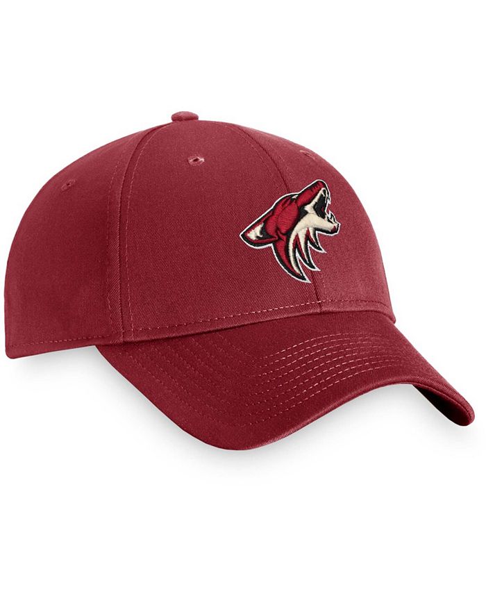 Fanatics Men's Garnet Arizona Coyotes Core Adjustable Hat - Macy's