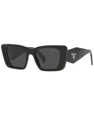 prada women's black sunglasses