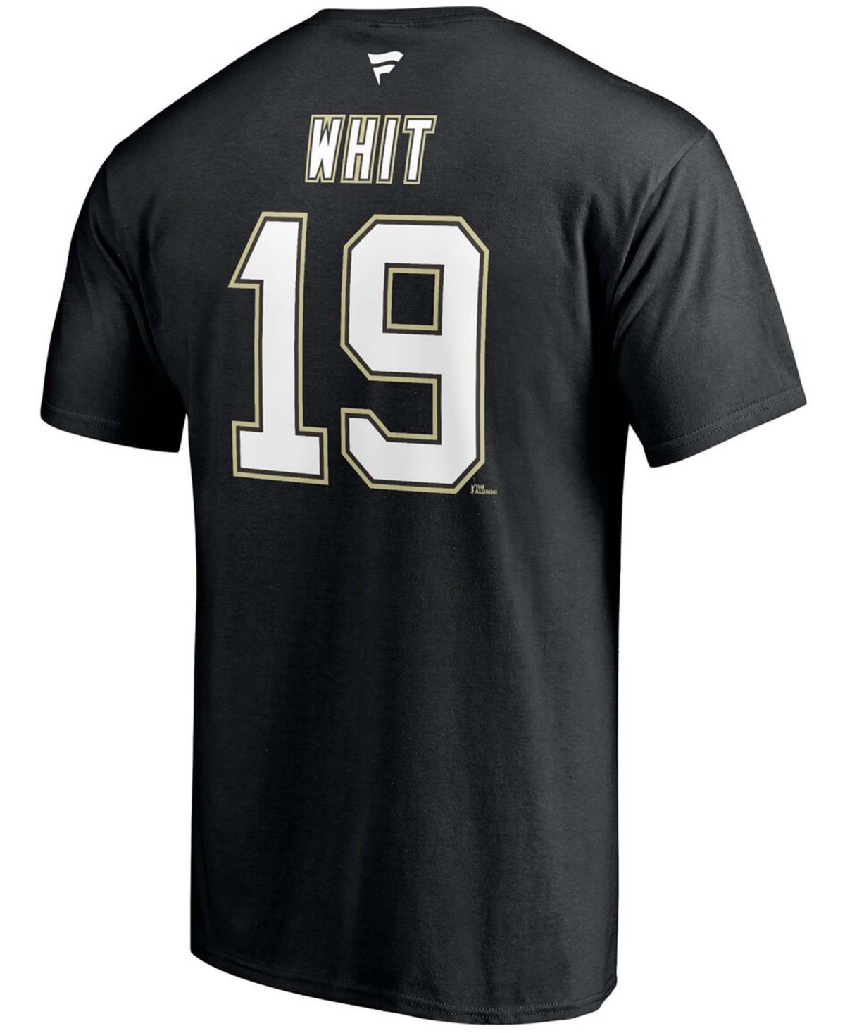 Men's Ryan WhitneyPittsburgh Penguins Authentic Stack Retired Player Nickname Number T-shirt - Black