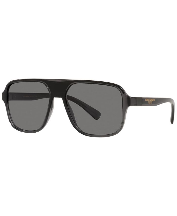 Dolce&Gabbana Men's Polarized Sunglasses, DG6134 - Macy's