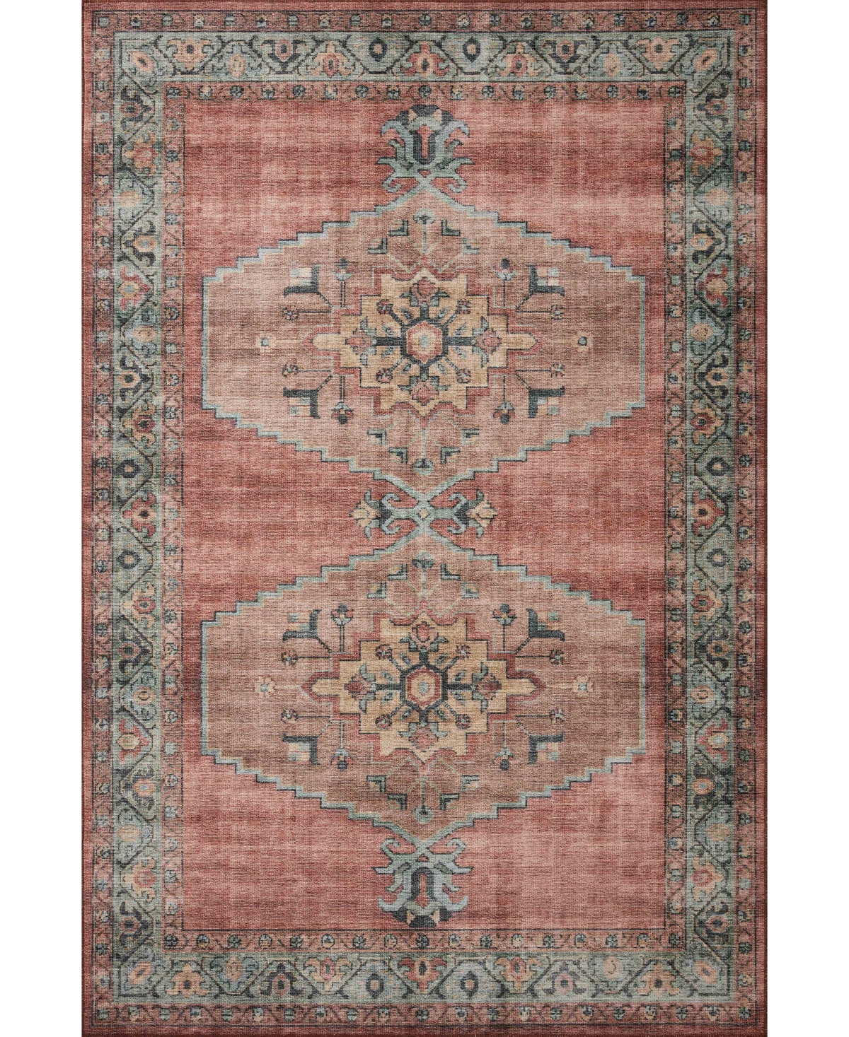 Loloi Ii Heidi Hei-05 8'6in x 11'6in Area Rug - Copper