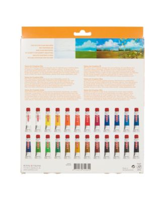 Talen's Art Creation Expression 12 ml Oil Color Tube Set, 24 Colors