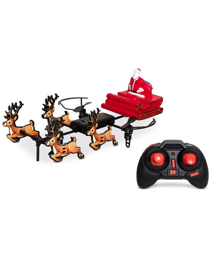 Flying santa sleigh toy sales