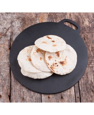 Cast Iron 15" Tawa Budare Comal, Seasoned