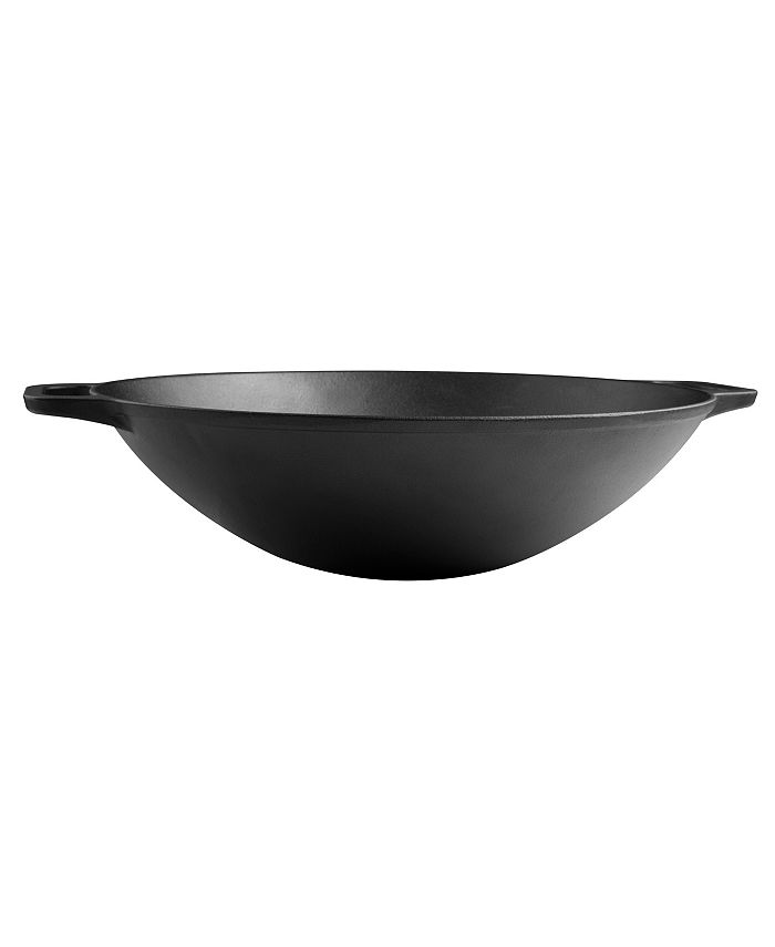 Victoria 14" Cast Iron Wok Macy's