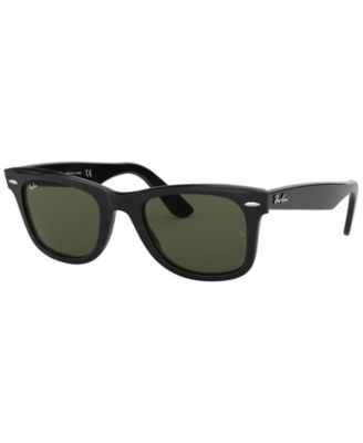 Unisex Low Bridge Fit Sunglasses, RB2140F ORIGINAL WAYFARER CLASSIC 54