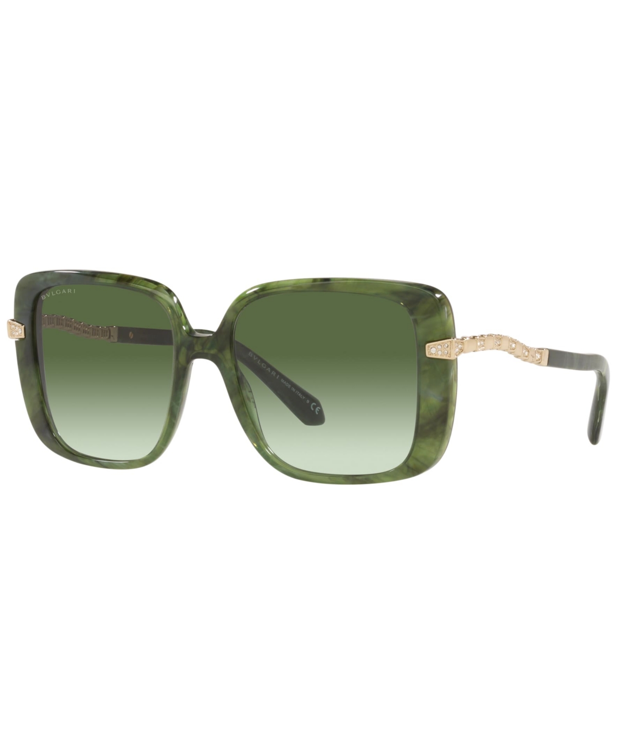 Bvlgari Women's Sunglasses, Bv8237b In Marble Green