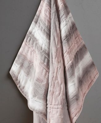 Zuri Electric Faux-Fur Throw, 50" x 70"