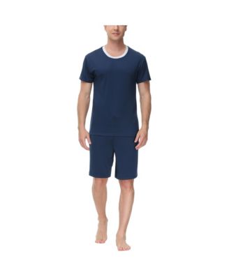 INK+IVY - Men's Crewneck T-Shirt & Shorts Pajama Set