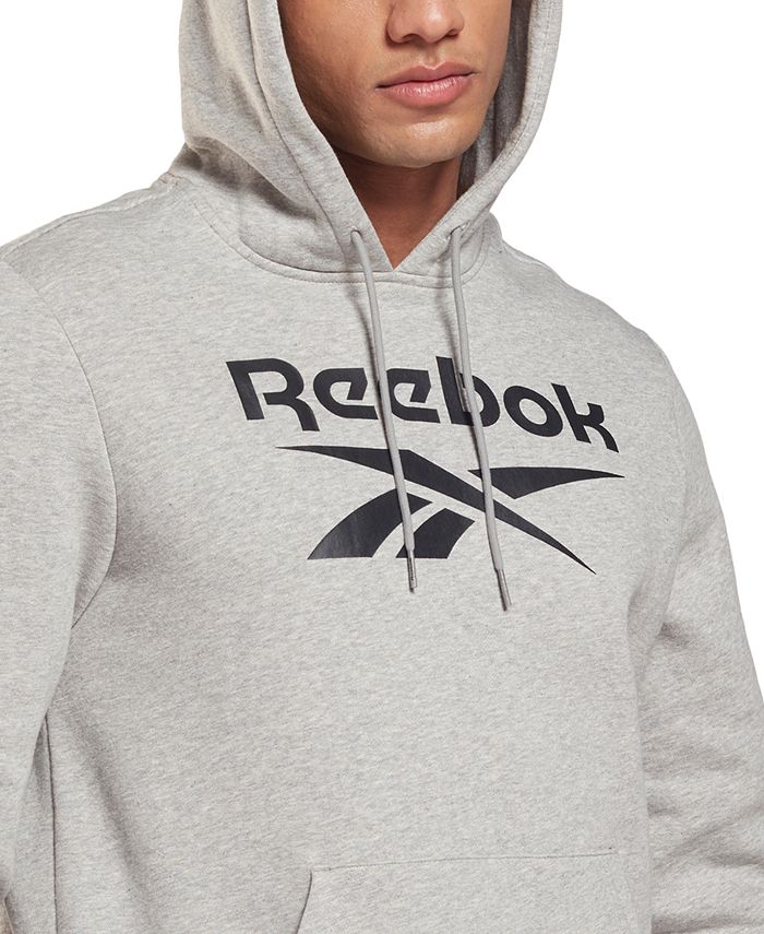 Reebok Men's Logo-Print Fleece Hoodie & Reviews - Activewear - Men - Macy's